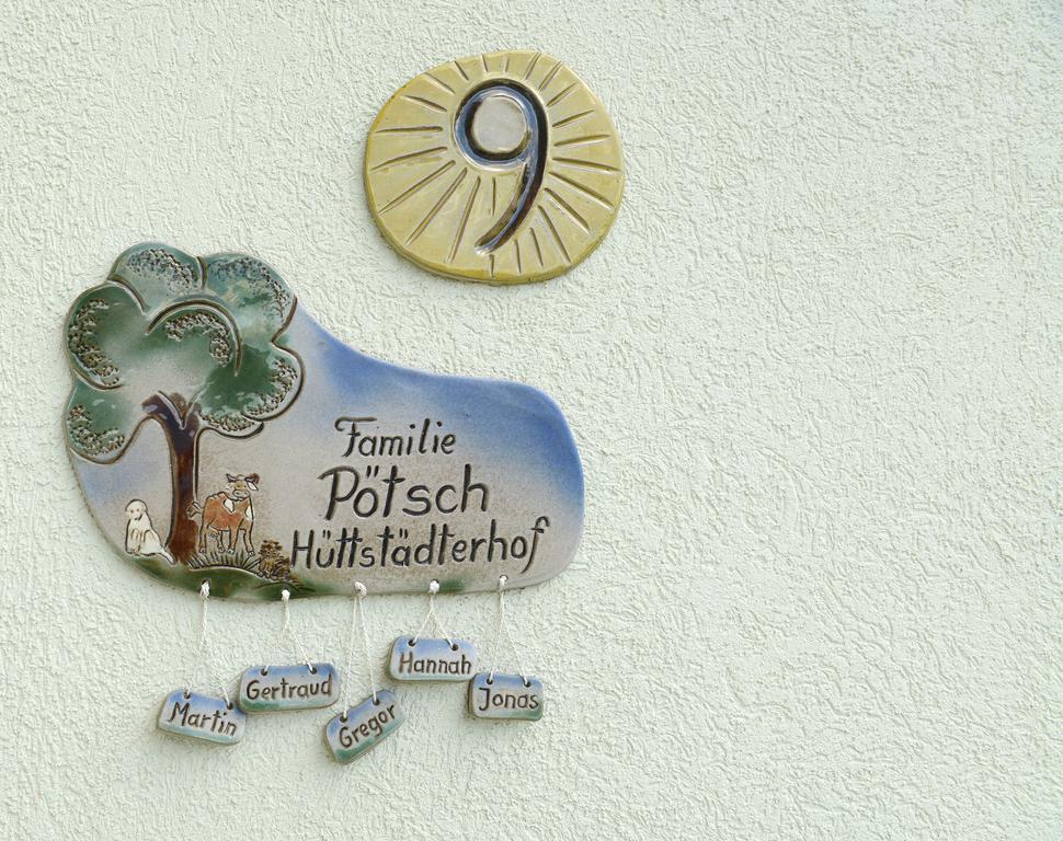아이겐임엔스탈 Huettstaedterhof Familie Poetsch 빌라 외부 사진